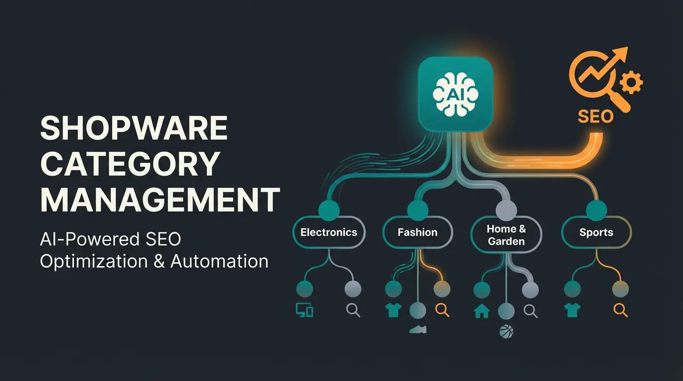 Shopware Categories: Complete Guide for Structure, SEO & AI