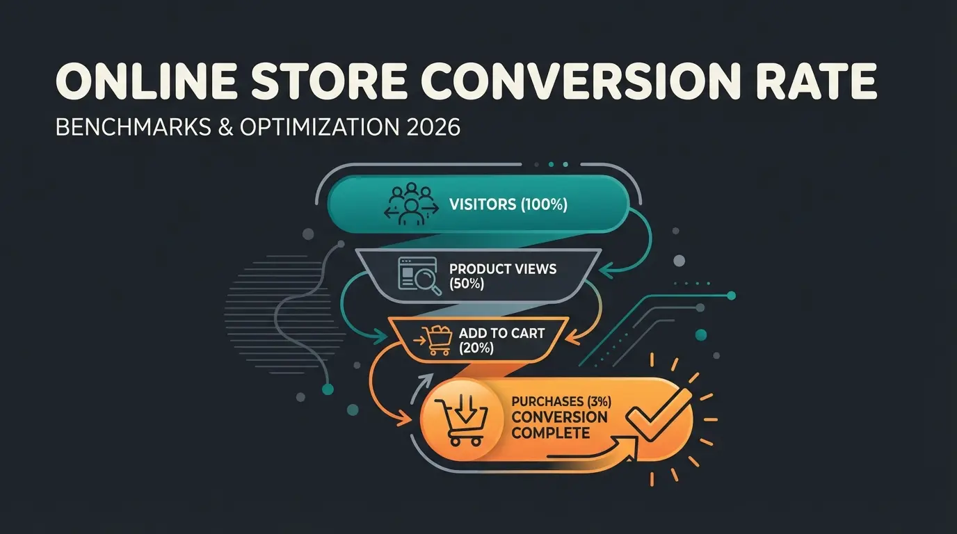 Conversion In Store Online Store Conversion Rate: Benchmarks and How to Improve (2026)